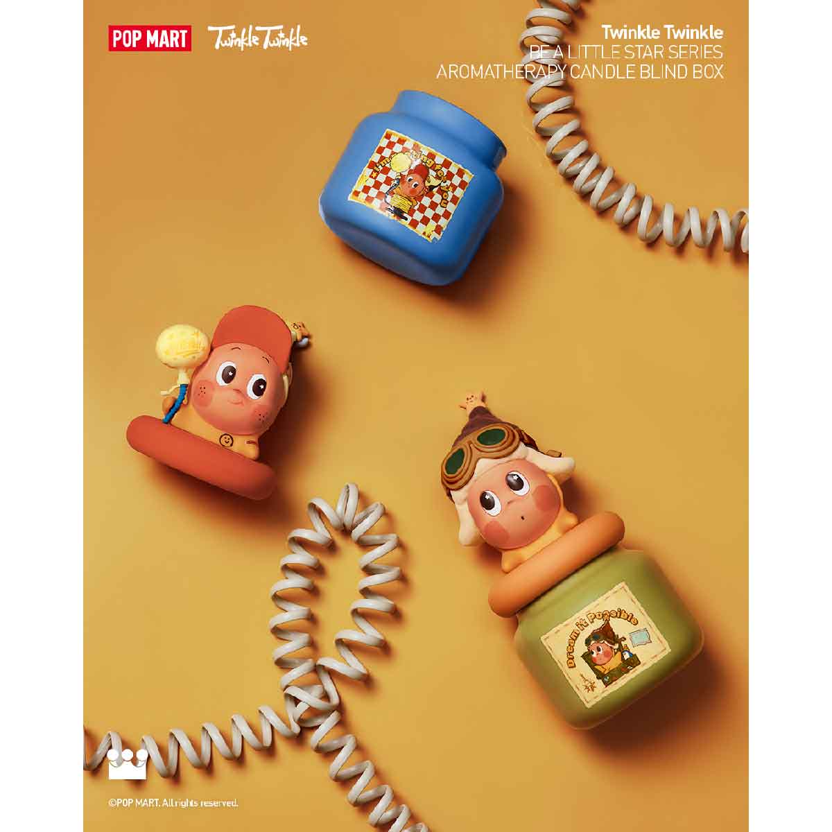 Twinkle Be A Little Star Series - Nến thơm Blind Box nghệ thuật - POP MART