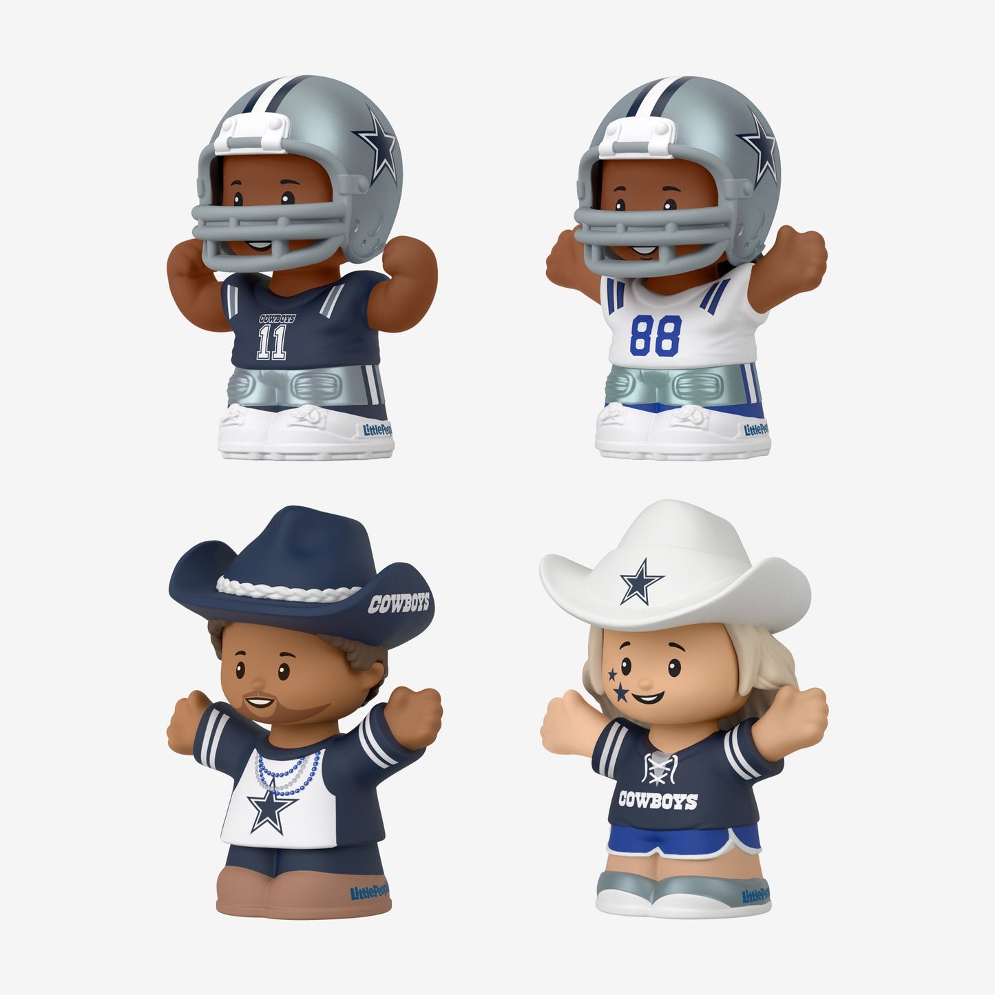 Little People Collector x NFL Dallas Cowboys Set - Bộ Mô Hình Đồ Chơi Sưu Tầm - Mattel Fisher-Price - Hình ảnh bổ sung 6