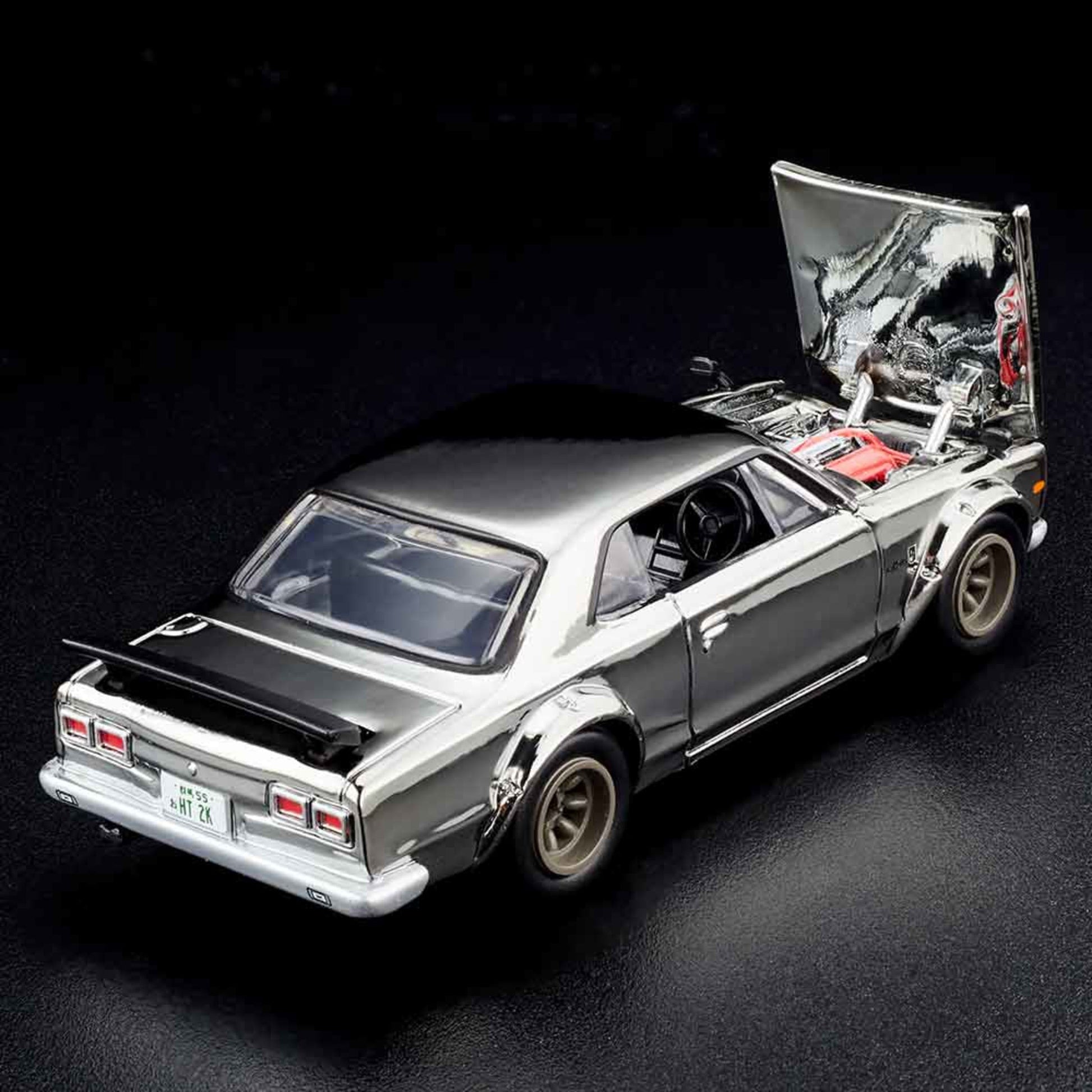 RLC Exclusive 1972 Skyline H/T 2000GT-R Xe Mô Hình Kim Loại Cao Cấp Hot Wheels Collectors - Hình ảnh bổ sung 5
