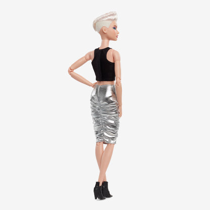 Barbie Looks Doll (Original, Blonde Pixie Cut) - Búp bê sưu tầm cao cấp Barbie Signature HCB78 - Góc nhìn khác 3
