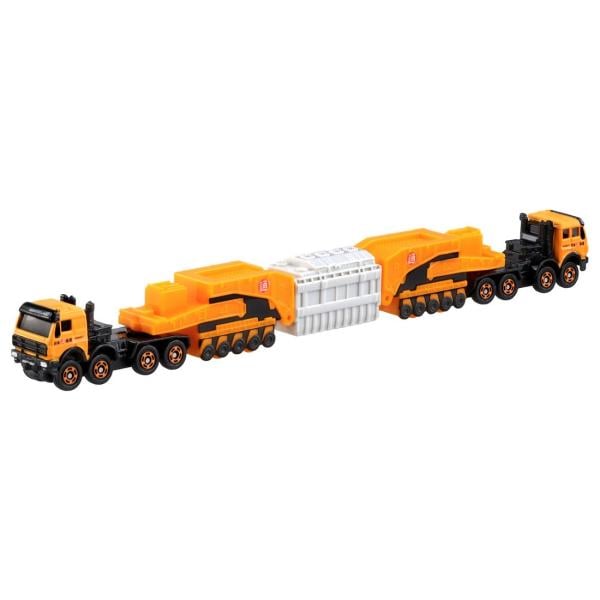 Long Tomica No. 127 Mercedes-Benz 4850 Type 240 Schnabel Trailer