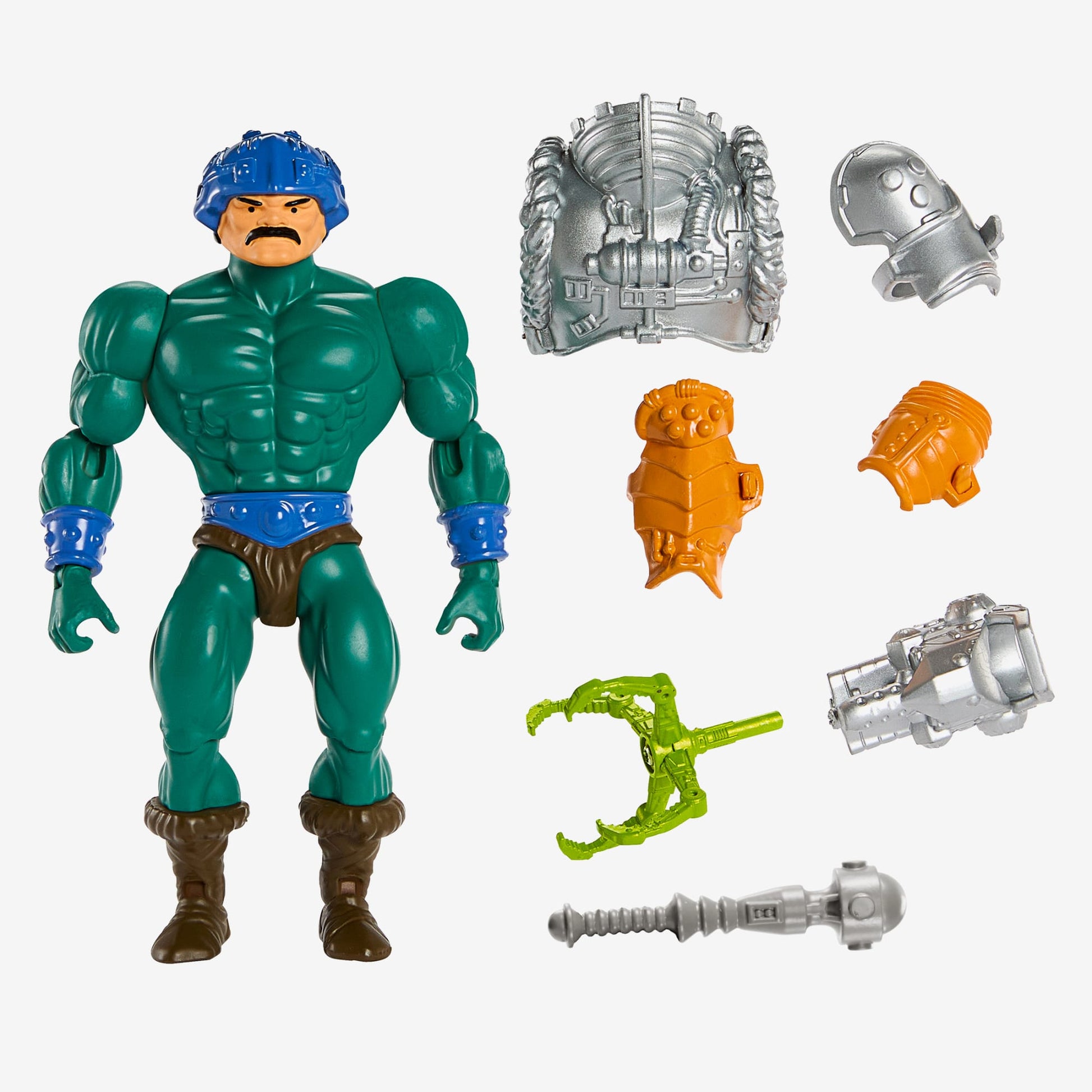 Masters of the Universe Origins Rise of Snake Men Serpent Claw Man-At-Arms Figure Mô Hình Hành Động Mattel HKM76 - Hình ảnh sản phẩm