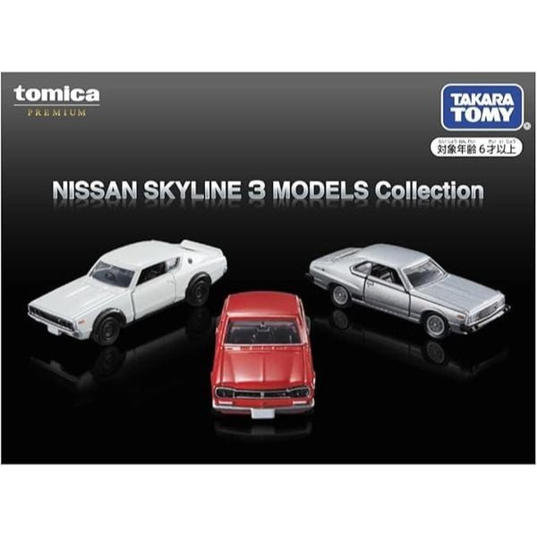 Tomica Premium Nissan Skyline 3 Models Collection