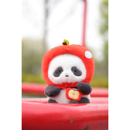 Panda Roll Apple Hat Stuffed Figure - Nhân vật nhồi bông - 52TOYS