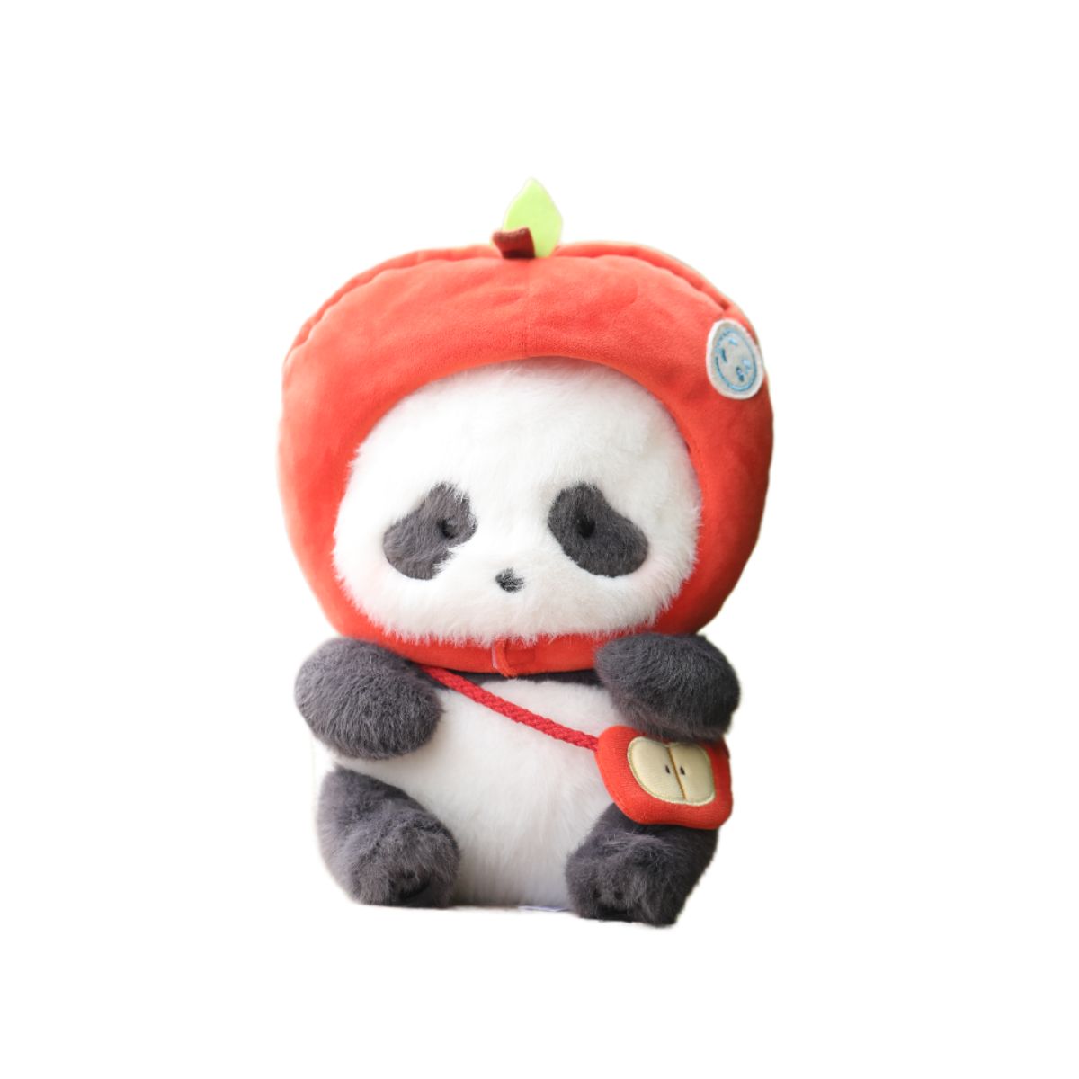 Panda Roll Apple Hat Stuffed Figure - Nhân vật nhồi bông - 52TOYS