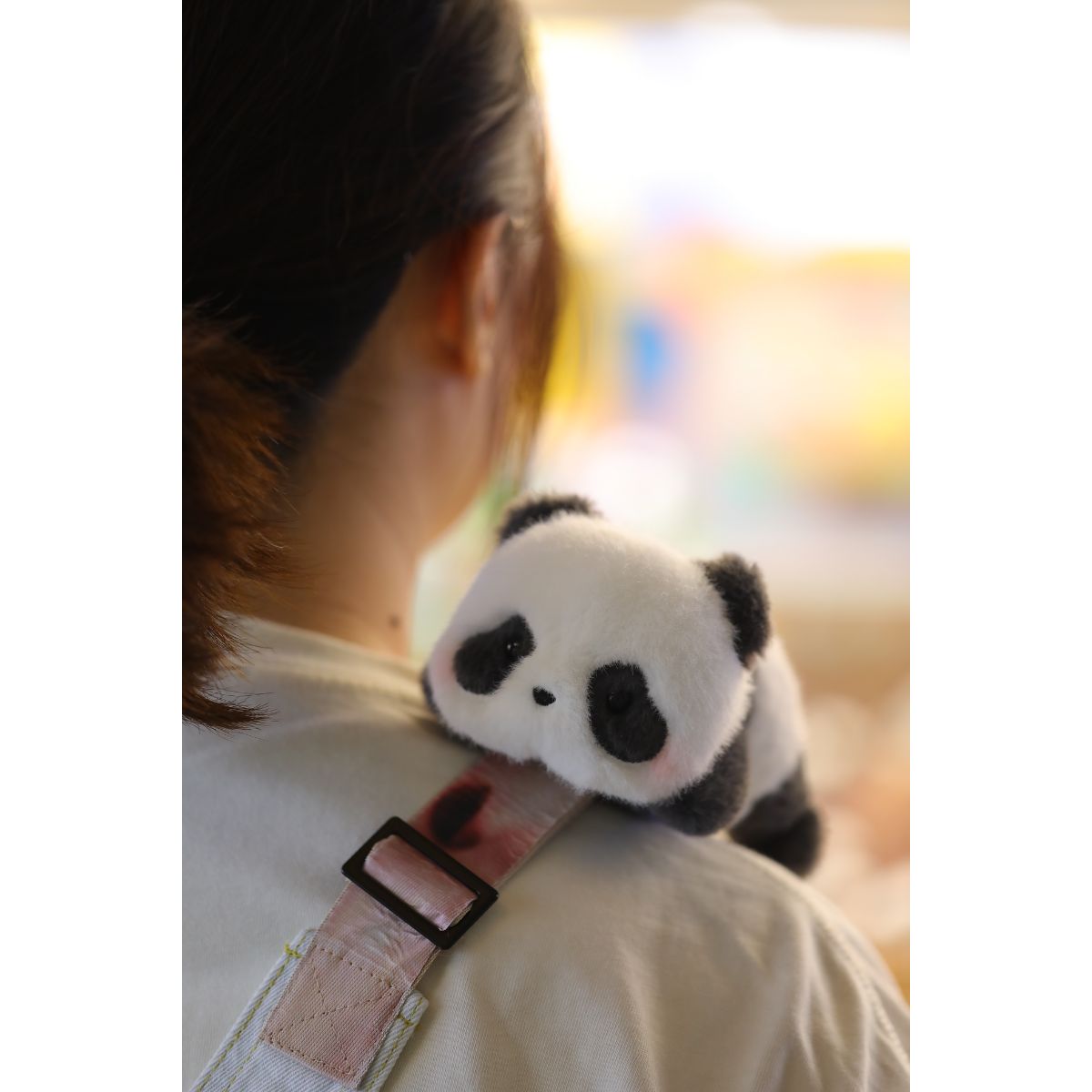 Panda Roll Lying Down Plush Toy - Thú Bông Gấu Trúc Hít Vai - 52TOYS