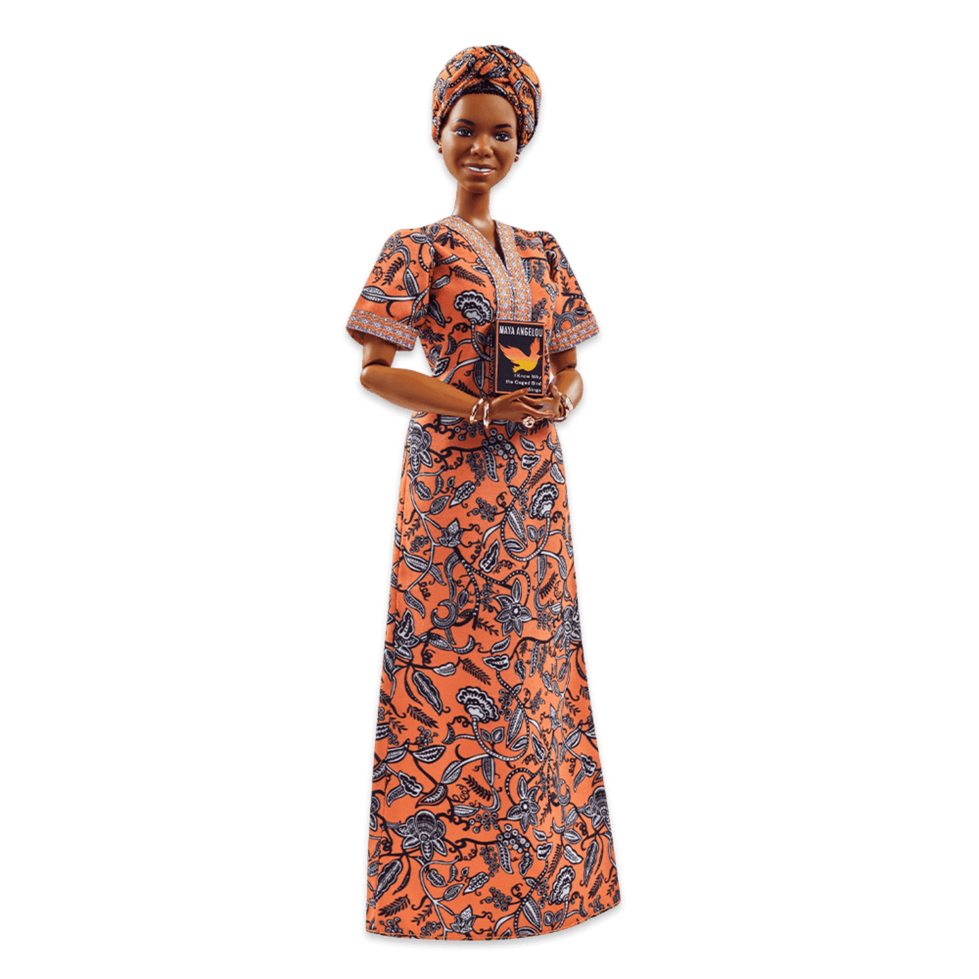 Barbie Inspiring Women Maya Angelou Doll - Búp bê Sưu tầm Maya Angelou - Mattel Signature - Hình ảnh sản phẩm