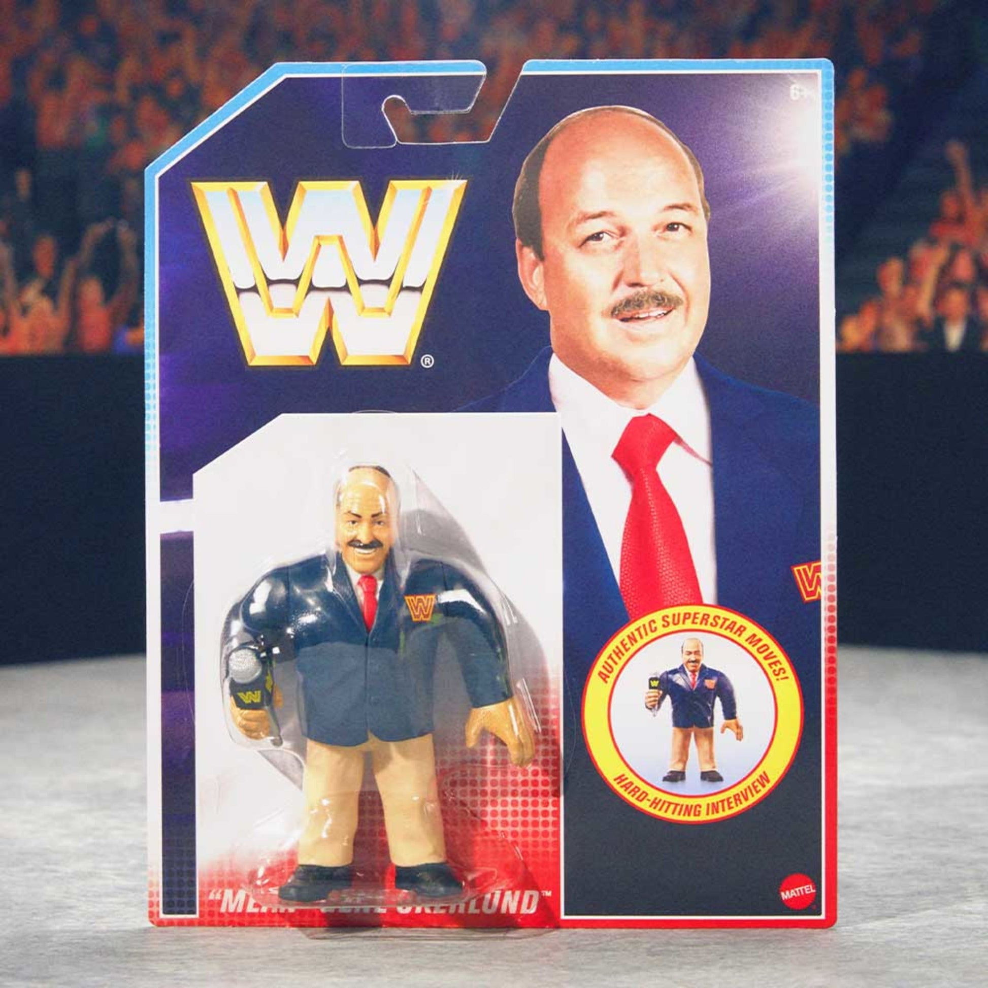 WWE Retro Figures Set Wave 1 - Bộ 4 Mô Hình Đấu Sĩ Huyền Thoại - Mattel Creations - Hình ảnh bổ sung 7