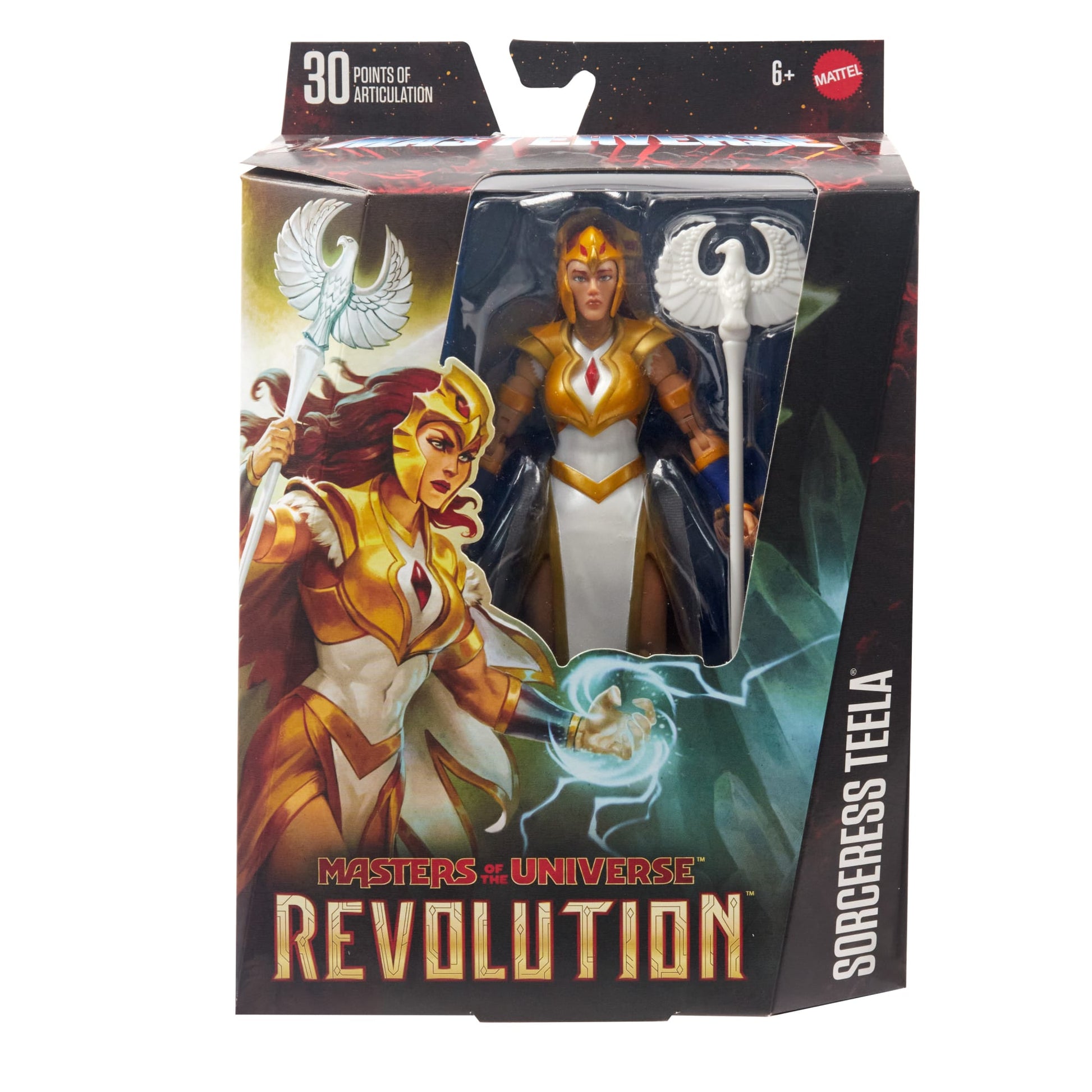 Masters of the Universe Sorceress Teela Action Figure - Mô Hình Nhân Vật Masterverse Revolution - Mattel - Hình ảnh bổ sung 7