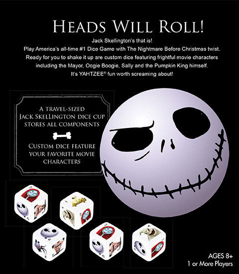 YAHTZEE®: Disney The Nightmare Before Christmas - Trò chơi xúc xắc gia đình - The Op Games