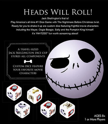 YAHTZEE®: Disney The Nightmare Before Christmas - Trò chơi xúc xắc gia đình - The Op Games