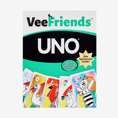 VeeFriends UNO Card Game - Board Game Thẻ Bài Sưu Tầm - Mattel Creations - Hình ảnh bổ sung 5