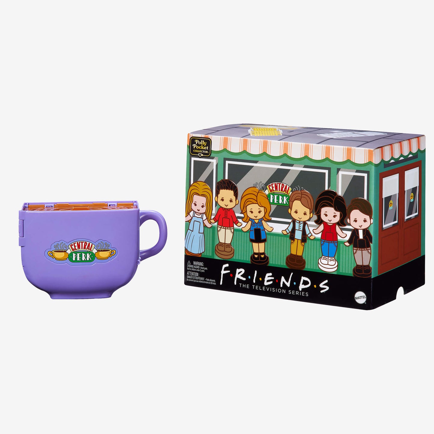 Polly Pocket Collector Friends Compact - Bộ Đồ Chơi Sưu Tầm Phim Friends Mattel HKV74