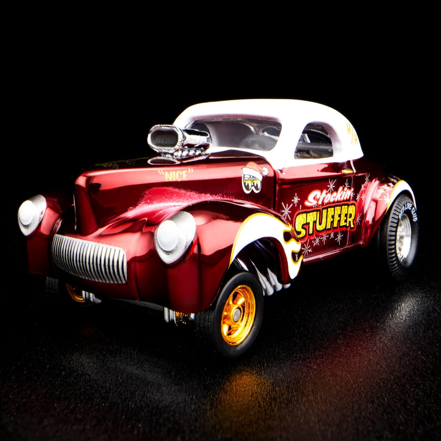 RLC Exclusive ’41 Willys Gasser Holiday Car - Xe Mô Hình Sưu Tầm Giới Hạn Hot Wheels - Hình ảnh sản phẩm