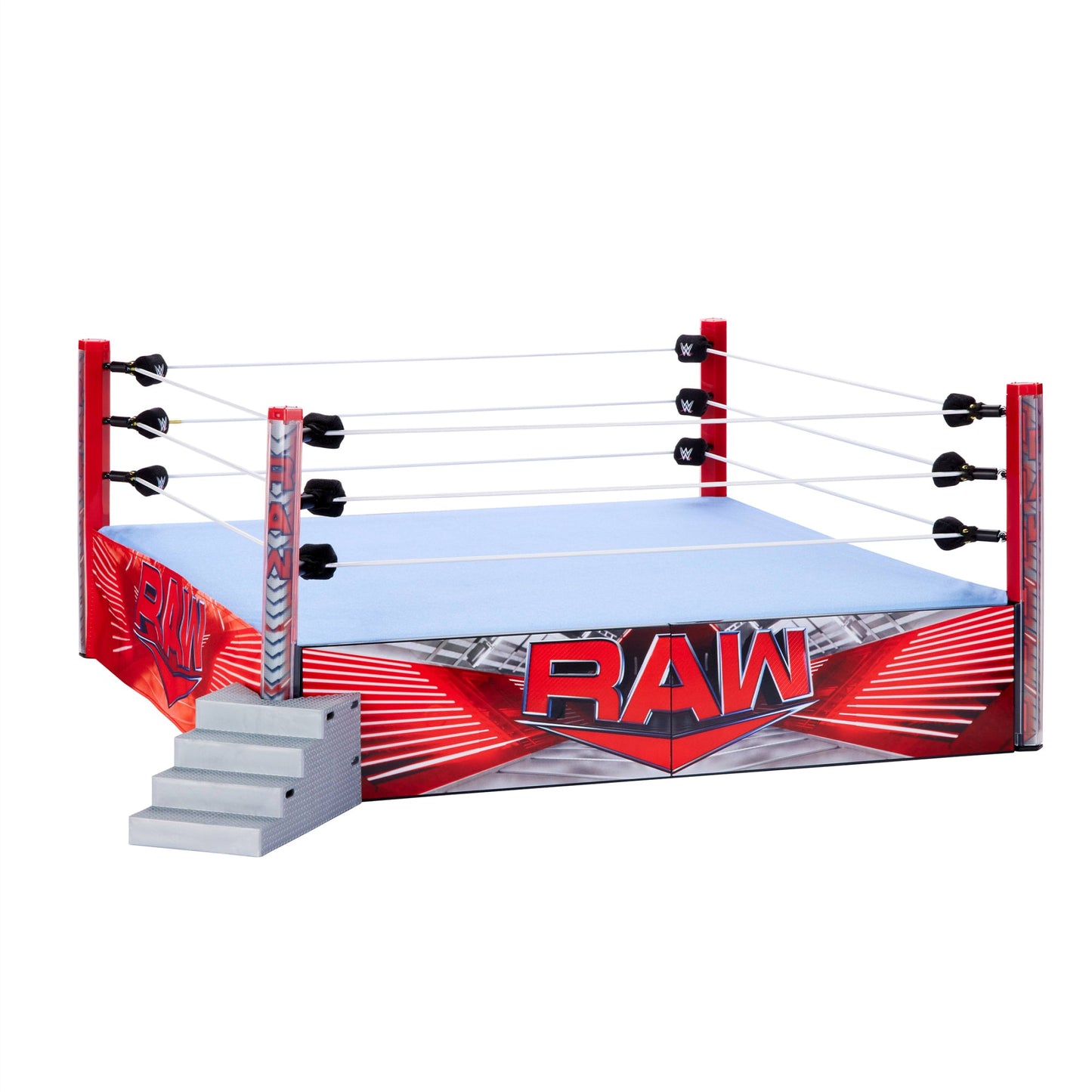 WWE Ultimate Edition RAW Ring and WWE Superstar Rhea Ripley Figure - Bộ Võ Đài và Mô Hình Sưu Tầm - Mattel