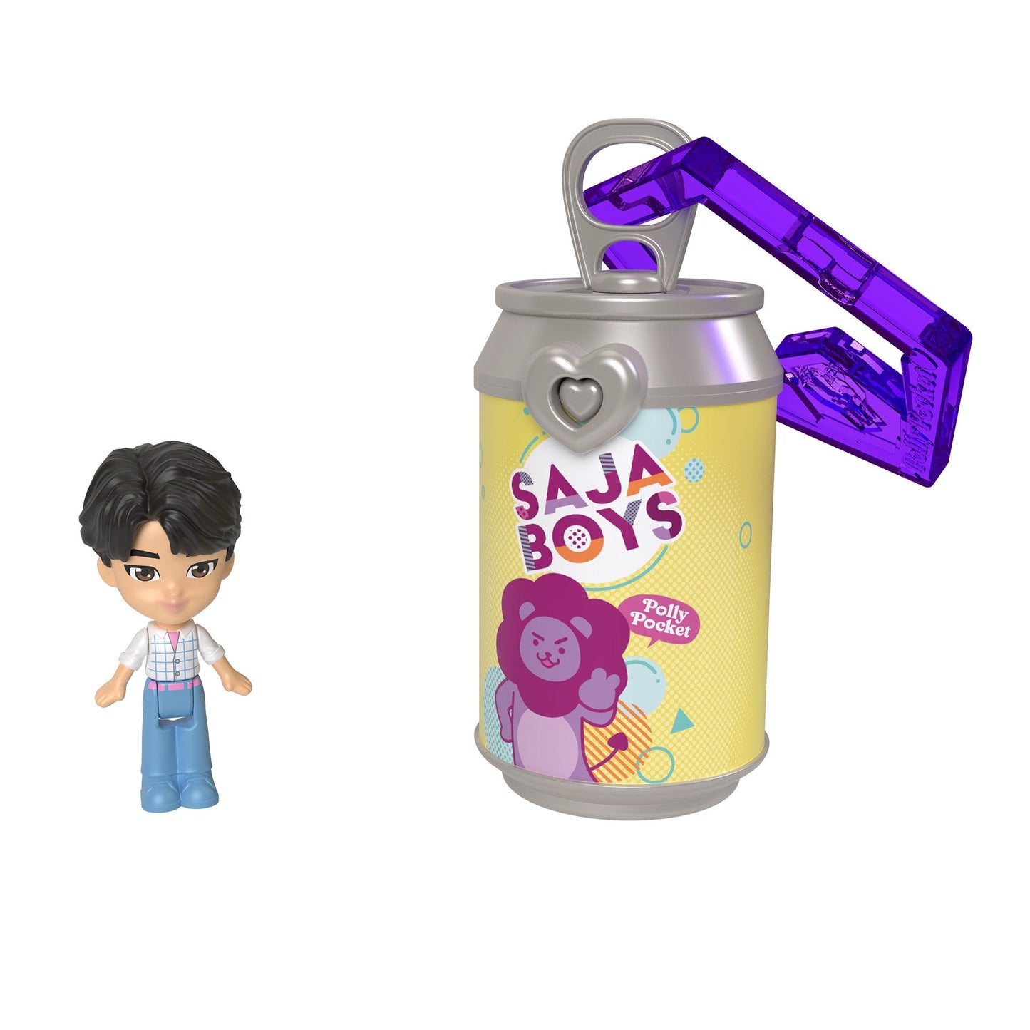 Polly Pocket x KPop Demon Hunters Saja Boys 5-Pack JTM73