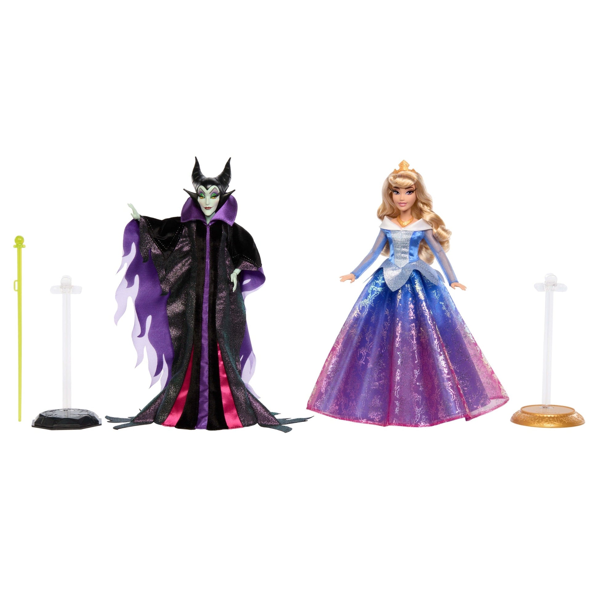 Disney Collector Maleficent & Aurora Fashion Dolls - Bộ Búp Bê Thời Trang Sưu Tầm Sleeping Beauty Mattel HPG10 Mattel Creatio