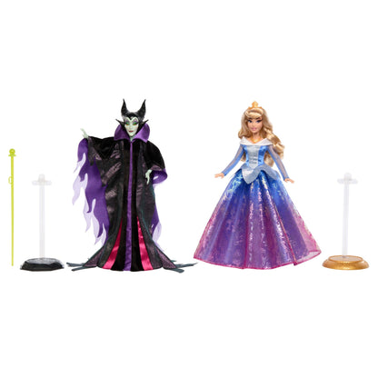 Disney Collector Maleficent & Aurora Fashion Dolls - Bộ Búp Bê Thời Trang Sưu Tầm Sleeping Beauty Mattel HPG10 Mattel Creatio
