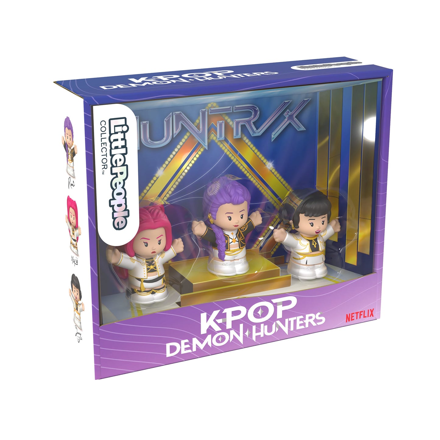 Little People Collector KPop Demon Hunters Huntrx Figure Set JRM87