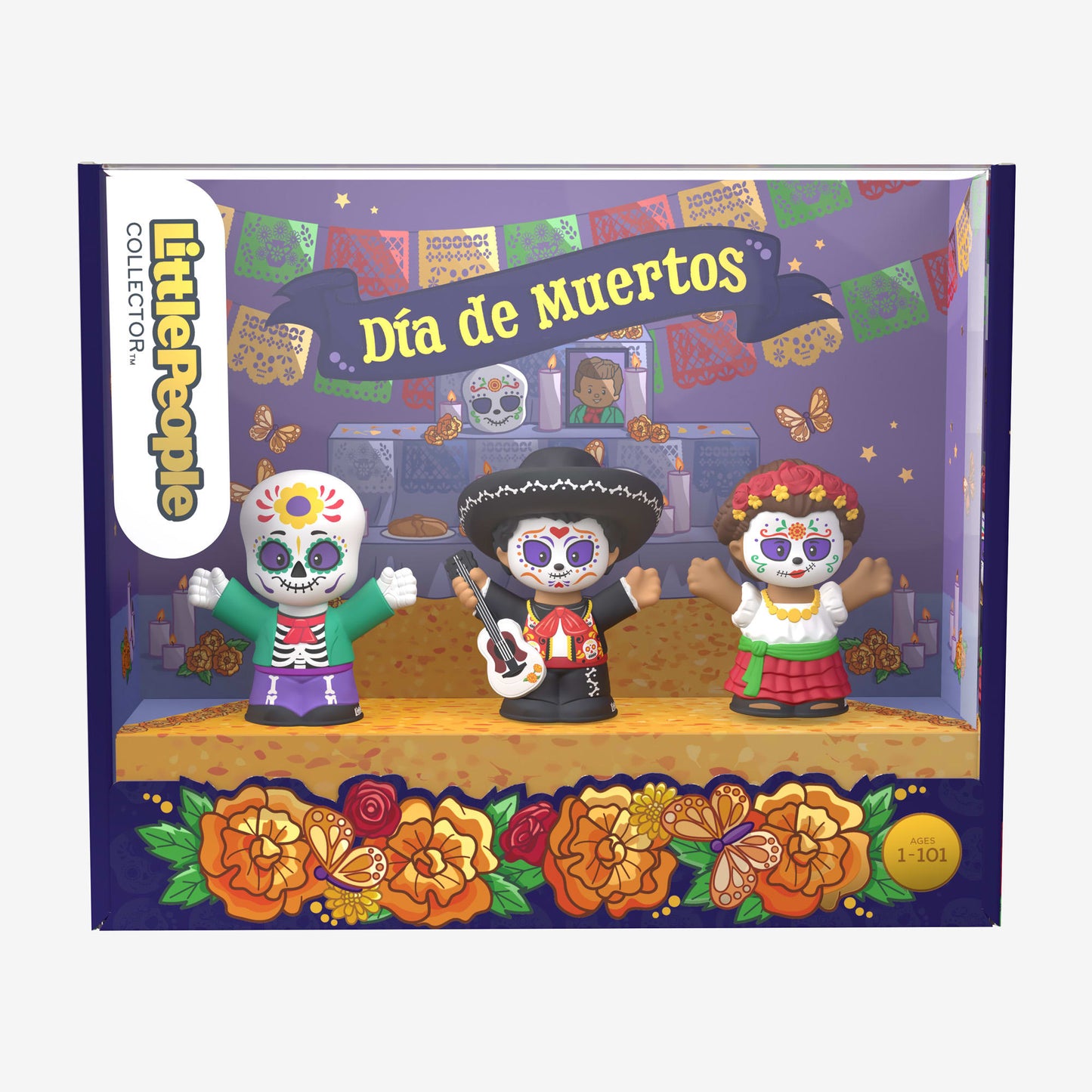 Little People Collector Día de Muertos Special Edition Set - Bộ Nhân Vật Sưu Tập Lễ Hội Người Chết - Mattel - Hình ảnh bổ sung 6