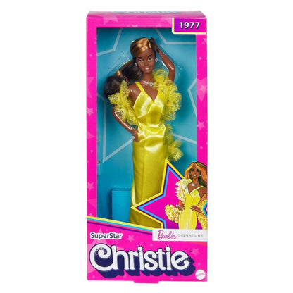 1977 Superstar Christie Barbie Doll - Búp bê sưu tầm bản giới hạn - Barbie Signature Mattel GXL28