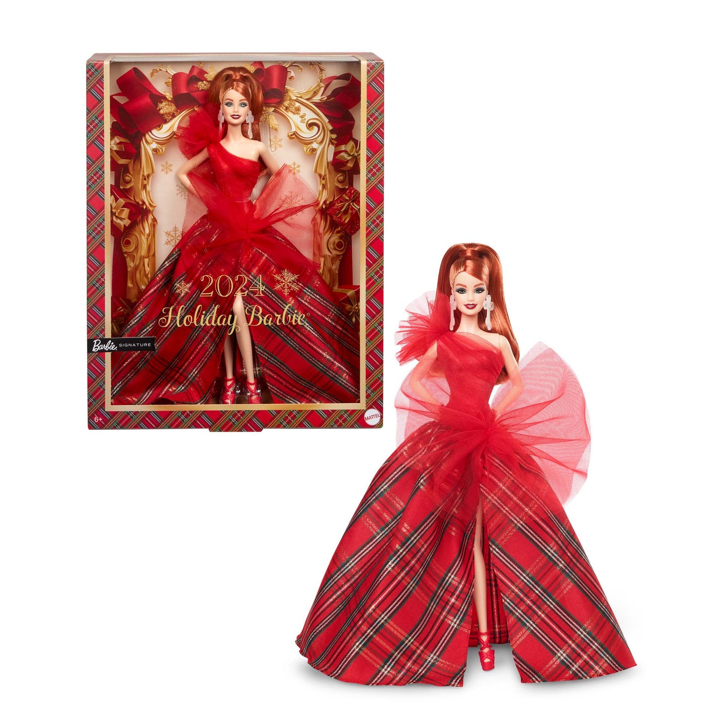 2024 Barbie Holiday Doll - Búp bê Mùa Lễ hội - Barbie Signature - Hình ảnh bổ sung 7