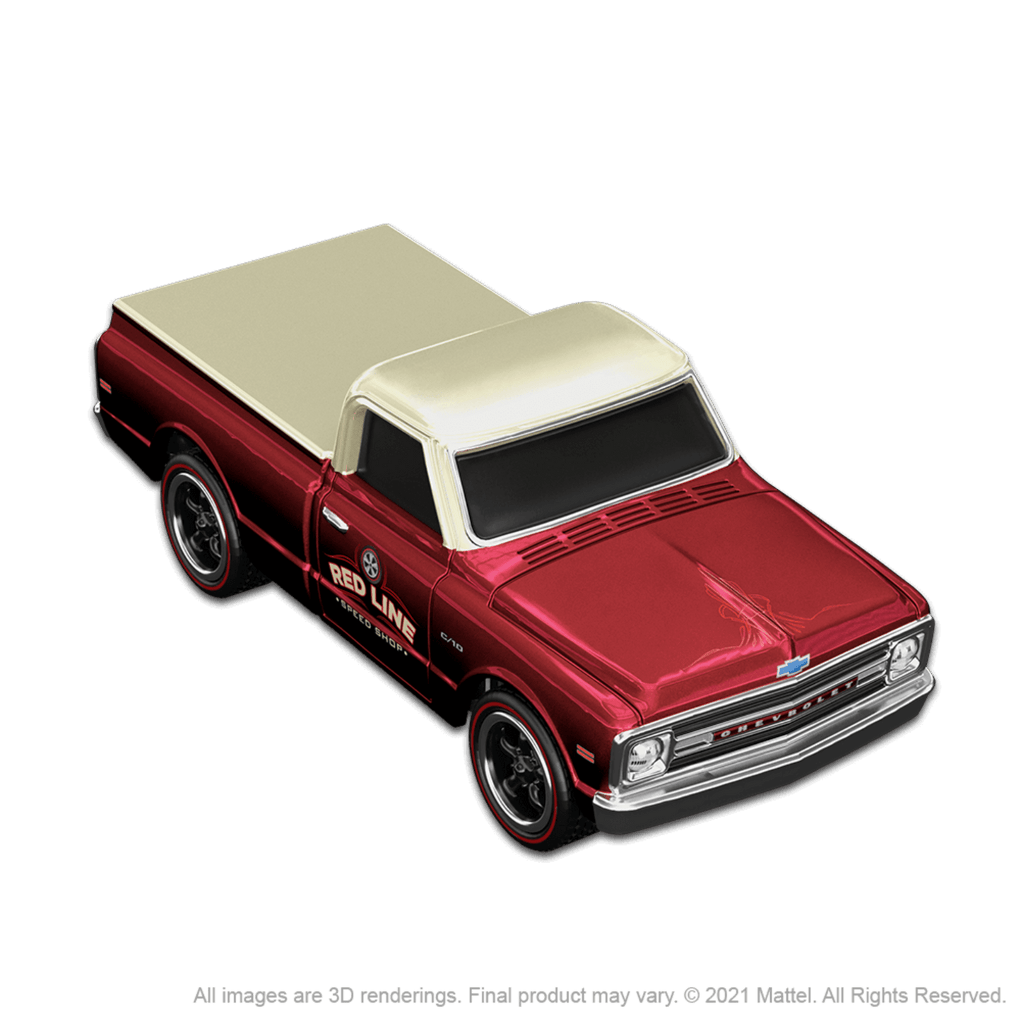 RLC sELECTIONs 1969 Chevy C-10 Xe Mô Hình Hot Wheels Cao Cấp Mattel Hot Wheels - ảnh 7 - Đồ sưu tầm