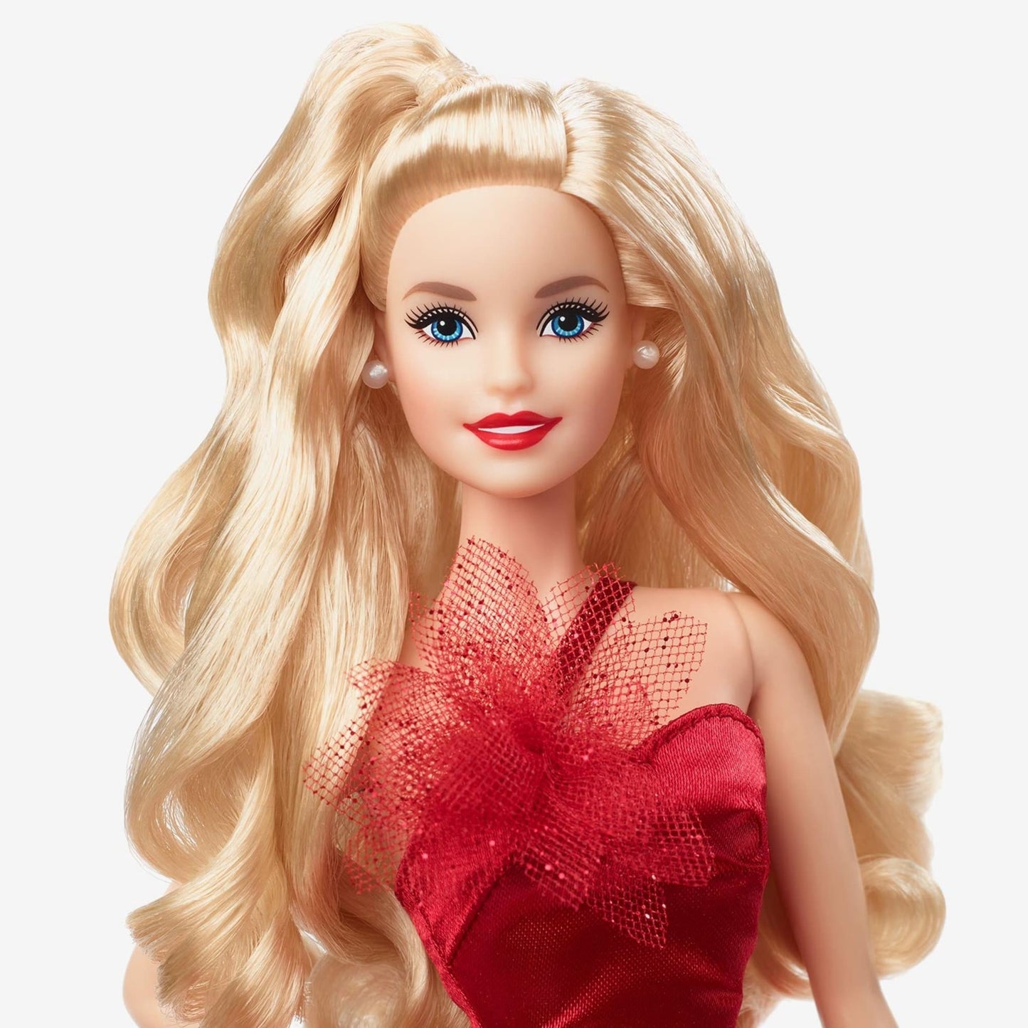 2022 Holiday Barbie Doll, Blonde Hair - Búp Bê Barbie Lễ Hội Cao Cấp - Barbie Signature