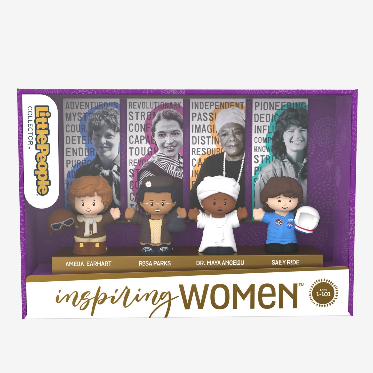 Little People Collector Inspiring Women Figures - Bộ Sưu Tập Nhân Vật Phụ Nữ Truyền Cảm Hứng - Mattel HBT94 - Hình ảnh bổ sung 6