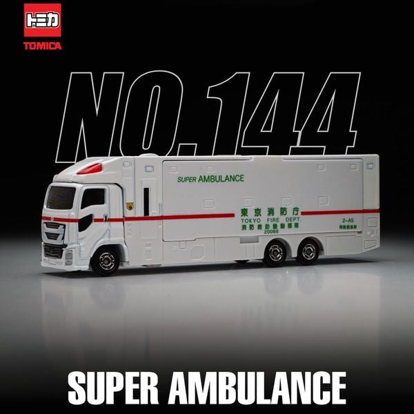 Tomica Long No. 144 Super Ambulance