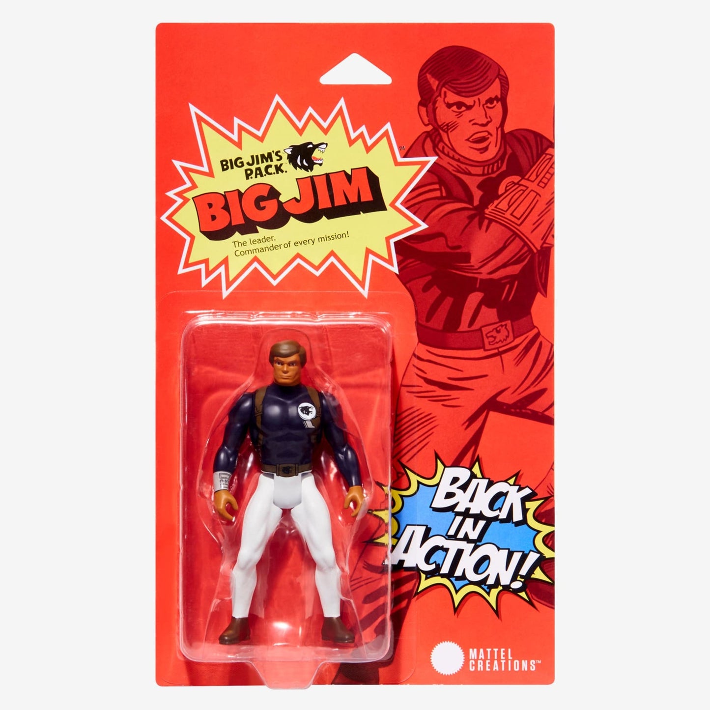 Back in Action! Major Matt Mason Big Jim & Pulsar Figures - Bộ 3 Mô Hình Hành Động Retro Mattel Creations