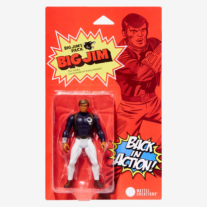 Back in Action! Major Matt Mason Big Jim & Pulsar Figures - Bộ 3 Mô Hình Hành Động Retro Mattel Creations Mattel Creations - 