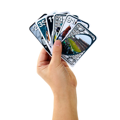 UNO Fandom NFL Philadelphia Eagles Game Deck - Bộ Bài Thẻ Bài Thể Thao - Mattel - Hình ảnh bổ sung 6
