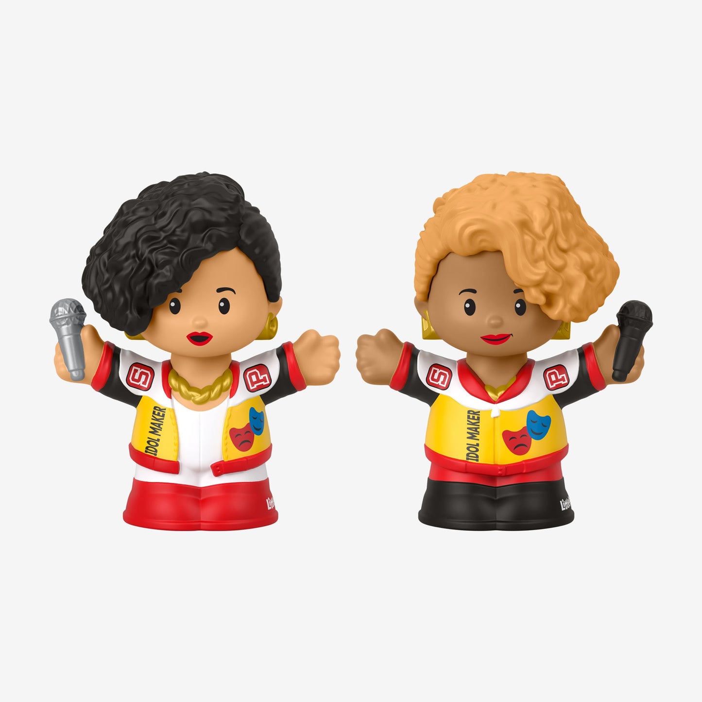 Little People Collector Salt-N-Pepa Special Edition Set - Bộ Mô Hình Figure Nhân Vật Hip-hop Mattel - Hình ảnh chi tiết 2