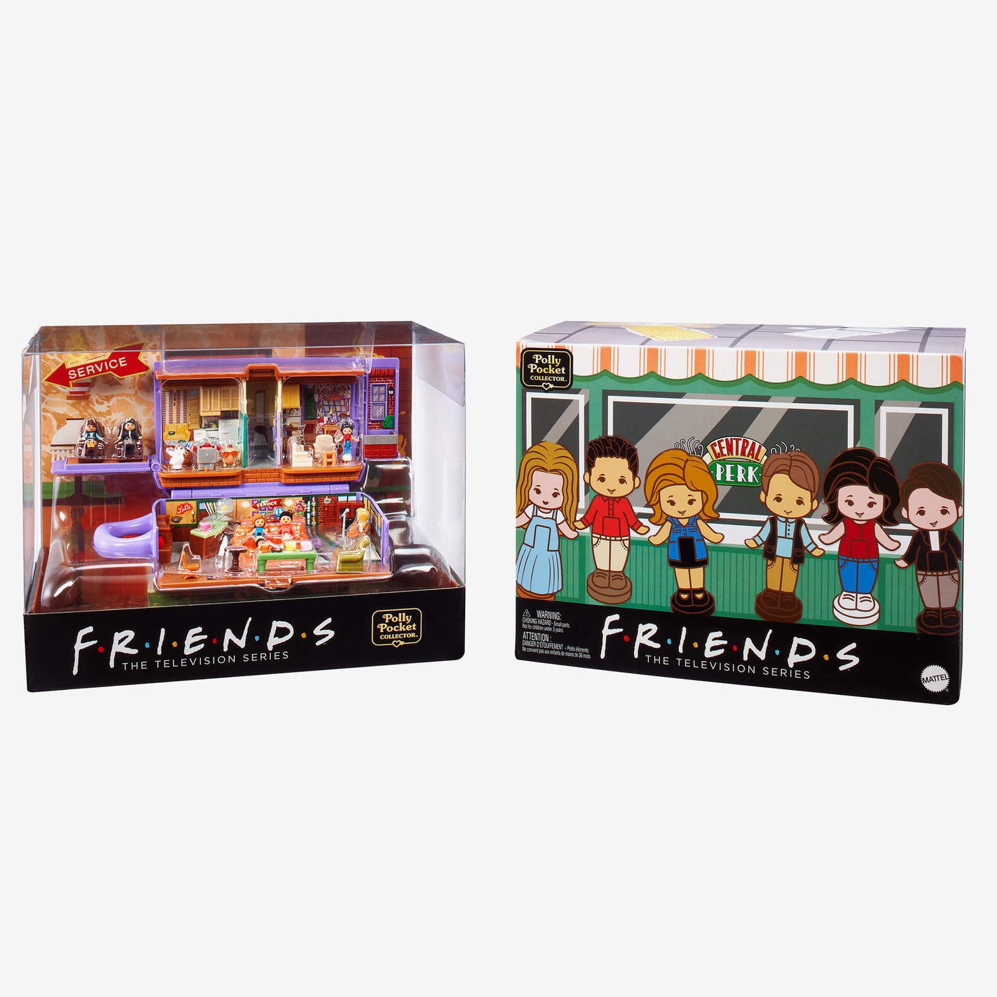 Polly Pocket Collector Friends Compact - Bộ Đồ Chơi Sưu Tầm Phim Friends Mattel HKV74 Mattel - ảnh 5 - Figure Sets