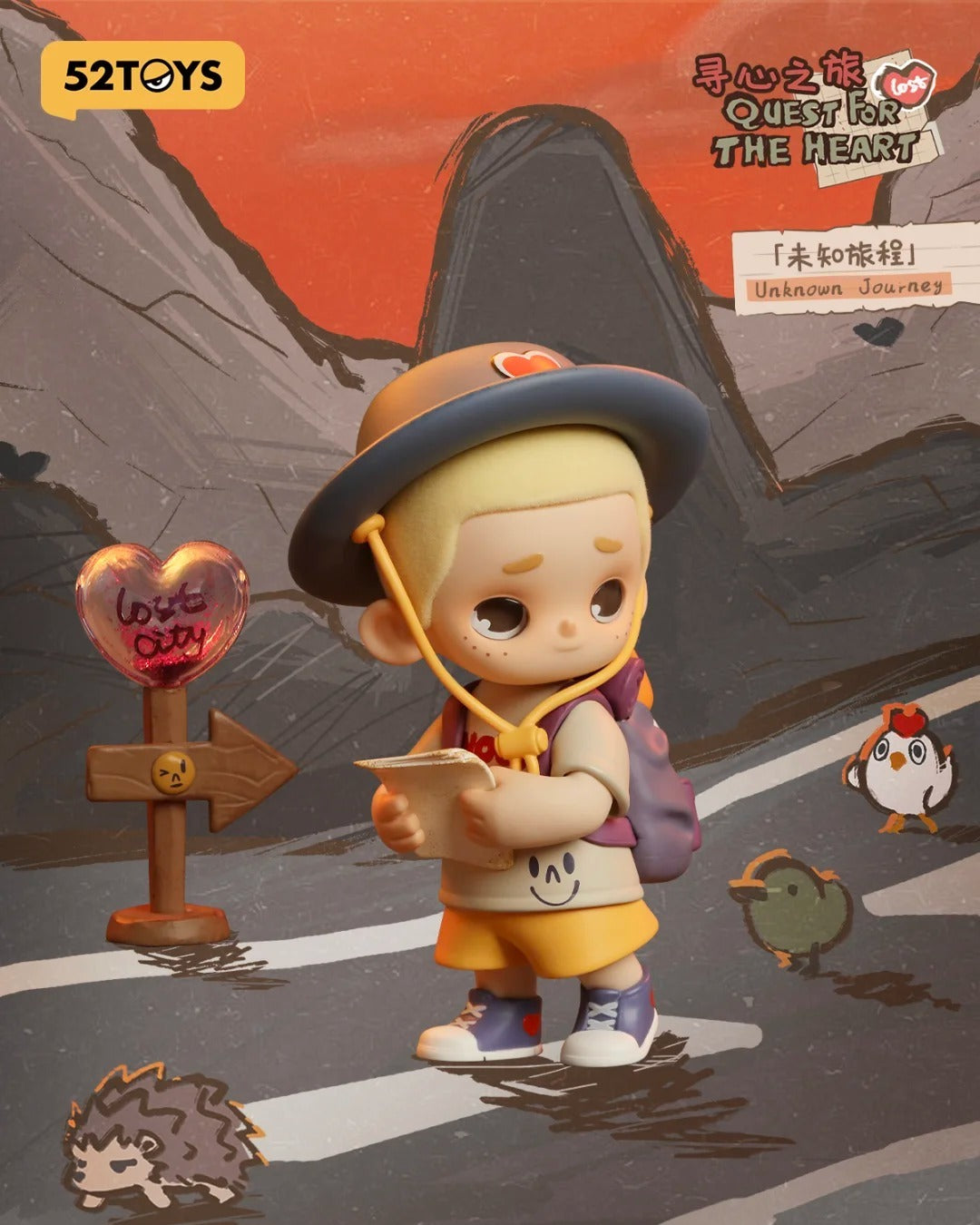 Nook Quest For The Heart Blind Box Series | Mô Hình Art Toy Chính Hãng | 52 Toys - Hình ảnh chi tiết 2