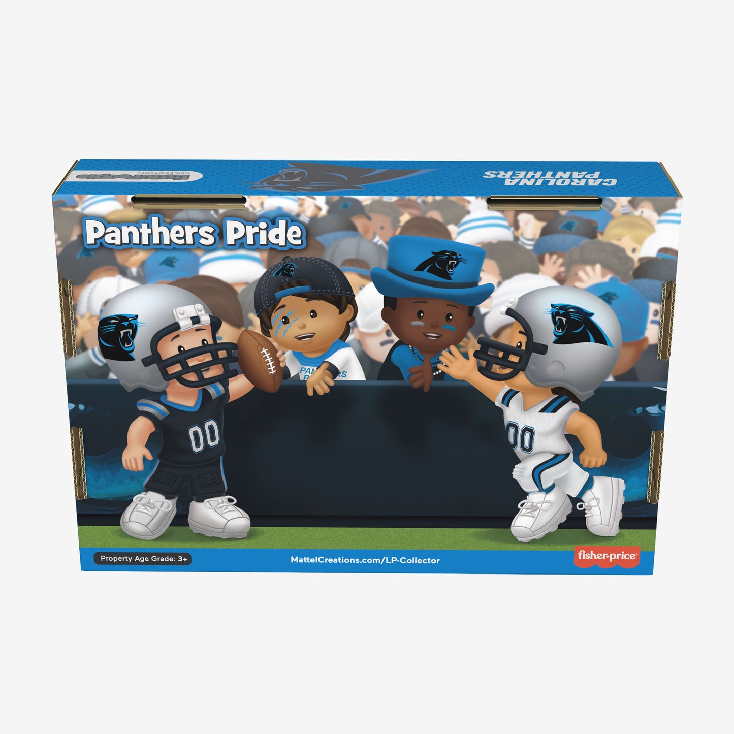 Little People Collector x NFL Carolina Panthers Set - Bộ Nhân Vật Sưu Tập NFL - Mattel