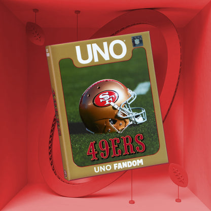 UNO Fandom NFL San Francisco 49ers Game Deck - Bộ Bài Thẻ Bài Thể Thao Mattel - Hình ảnh sản phẩm