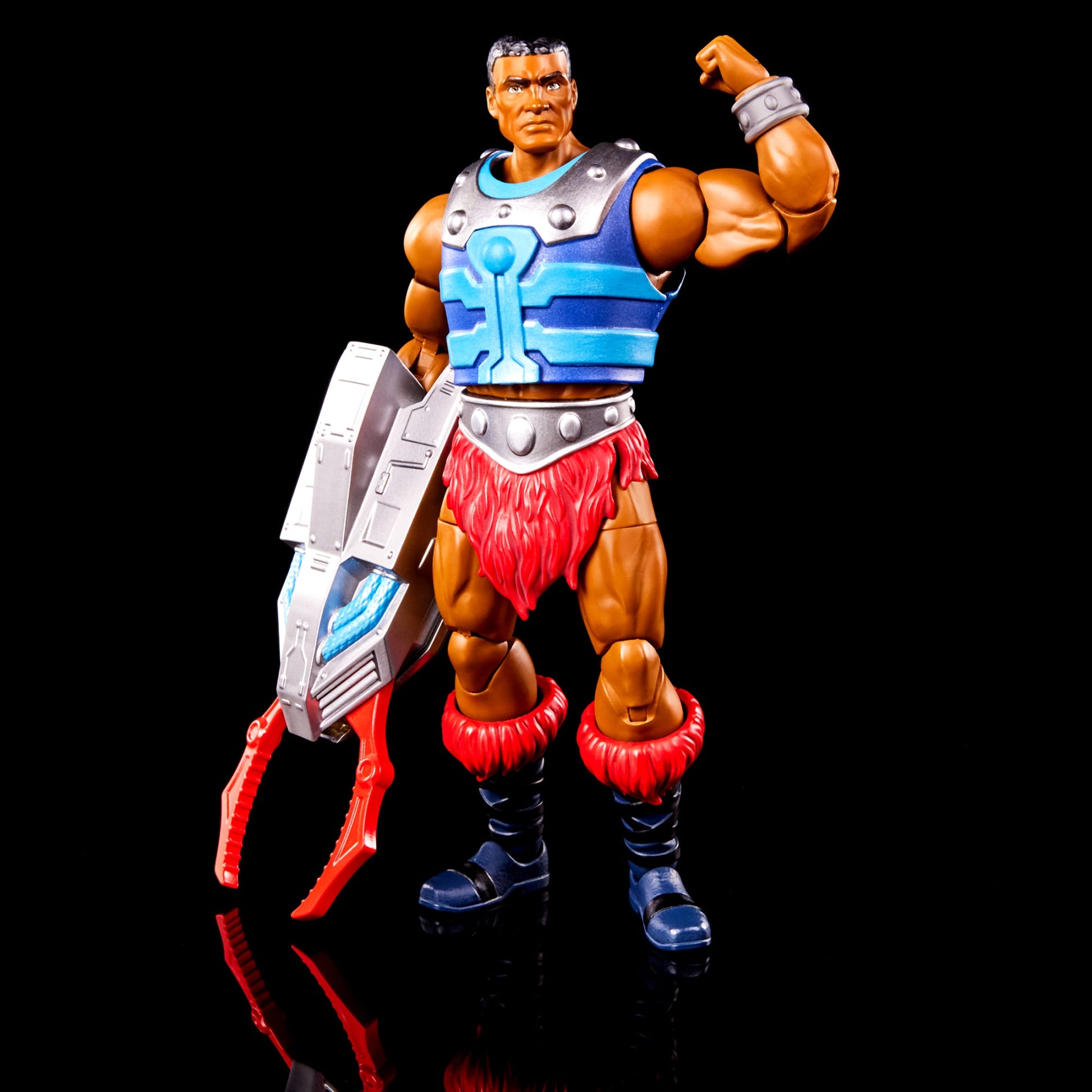 Masters of the Universe Masterverse Clamp Champ Action Figure - Mô Hình Nhân Vật Sưu Tầm - Mattel HLB51 - Hình ảnh bổ sung 4