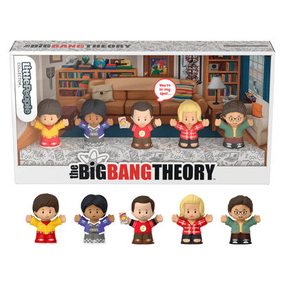 Little People Collector The Big Bang Theory TV Show Special Edition Set - Bộ Mô Hình Nhân Vật Sưu Tầm - Fisher-Price - Hình ảnh sản phẩm
