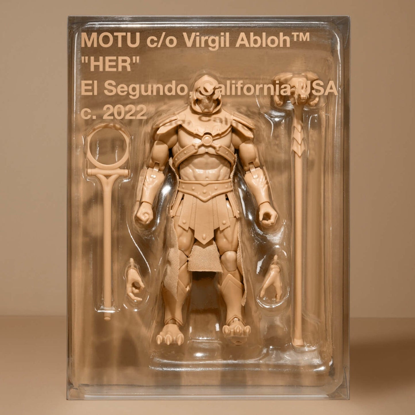 Virgil Abloh x MOTU Skeletor Collector Figure - Mô hình nhân vật cao cấp - Mattel Creations HNV13 - Hình ảnh sản phẩm