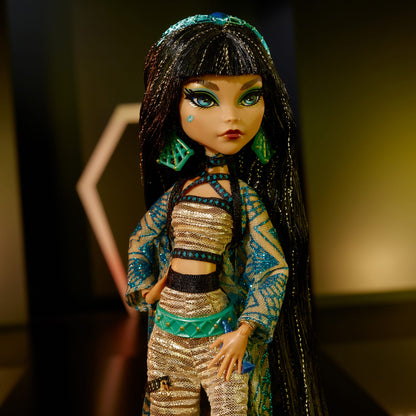 Monster High Haunt Couture Cleo de Nile Doll - Búp Bê Sưu Tầm Cao Cấp - Mattel - Hình ảnh bổ sung 4