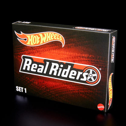 RLC Exclusive Real Riders Wheels Pack - Set 1 Bộ Phụ Kiện Bánh Xe Hot Wheels Mattel HGK87 - Hình ảnh bổ sung 6