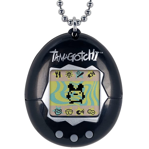 Máy nuôi thú ảo Original Tamagotchi - Black with Silver P2