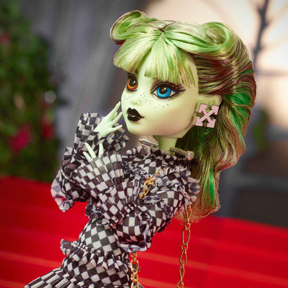 Off-White™ c/o Monster High Harmonie Ghoul Doll - Búp Bê Thời Trang Sưu Tầm Cao Cấp - Hình ảnh bổ sung 5