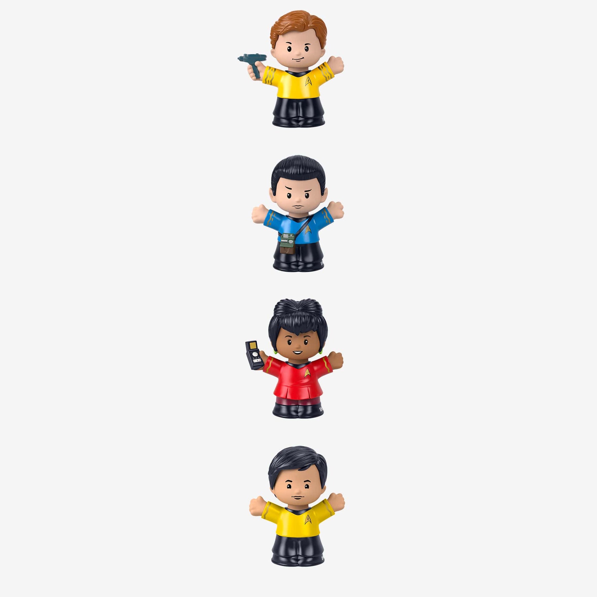 Little People Collector Star Trek Special Edition Set Bộ mô hình nhân vật Star Trek Mattel - Hình ảnh bổ sung 6