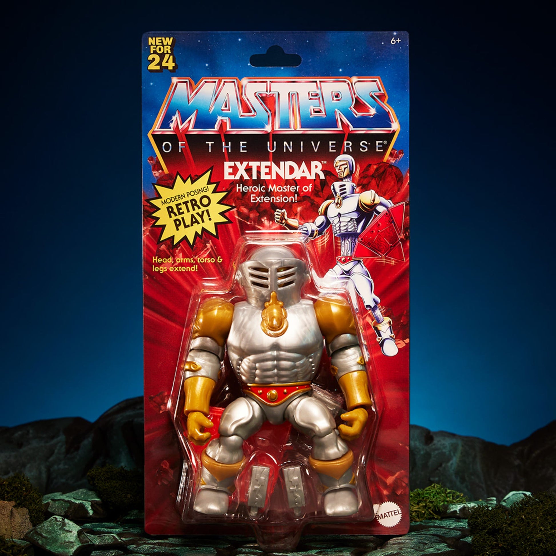 Masters of the Universe Origins Extendar Action Figure - Mô Hình Hành Động Kéo Dài - Mattel Creations - Hình ảnh bổ sung 7