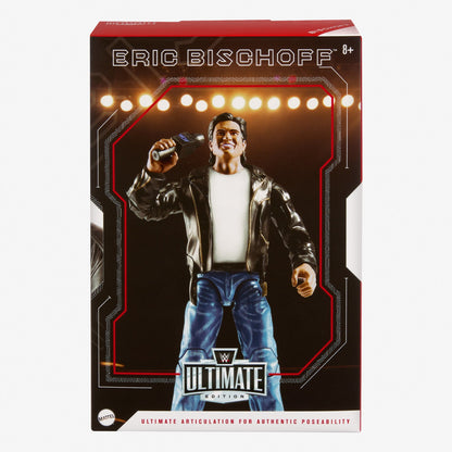 WWE Ultimate Edition WCW Monday Nitro Ring w/ Eric Bischoff - Sàn Đấu & Mô Hình Đồ Chơi Cao Cấp - Mattel Creations