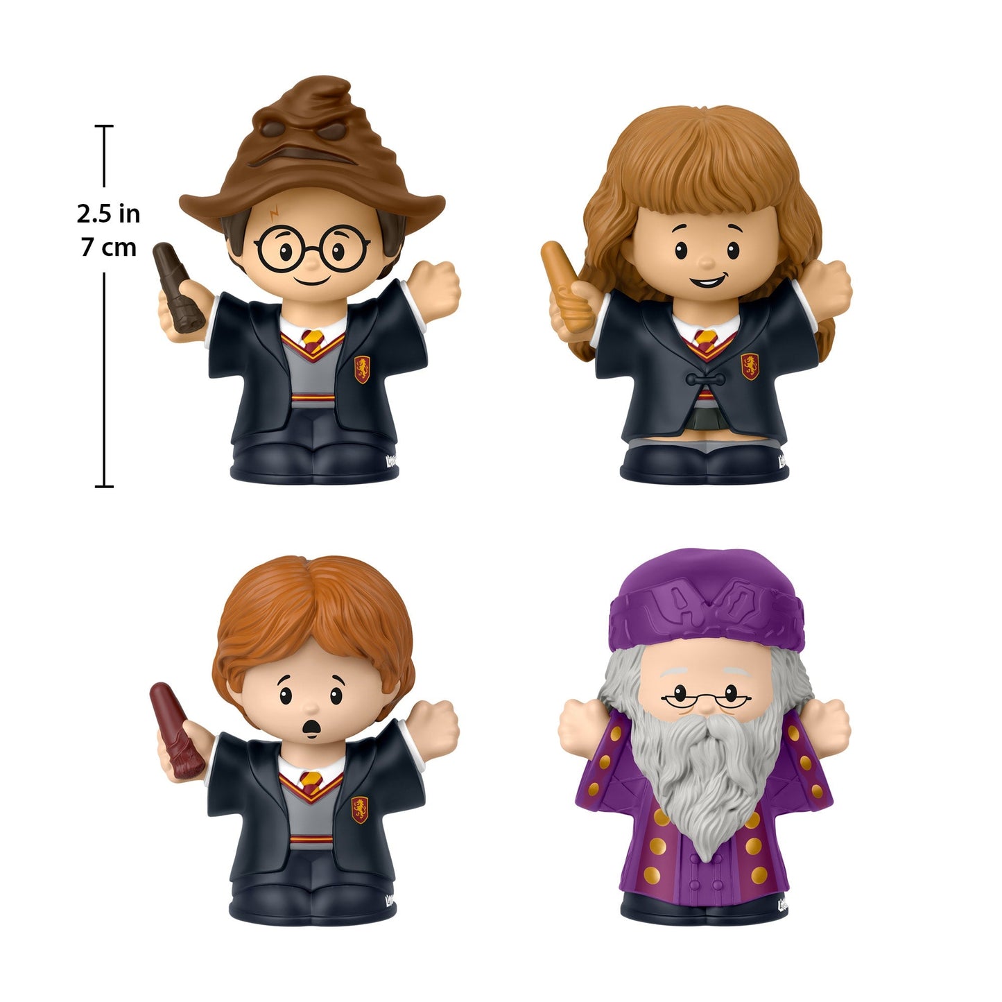 Little People Collector Harry Potter and the Sorcerer’s Stone Special Edition Figure Set - Bộ Mô Hình Sưu Tầm Phù Thủy Harry Potter - Mattel HVG45 - Hình ảnh bổ sung 6