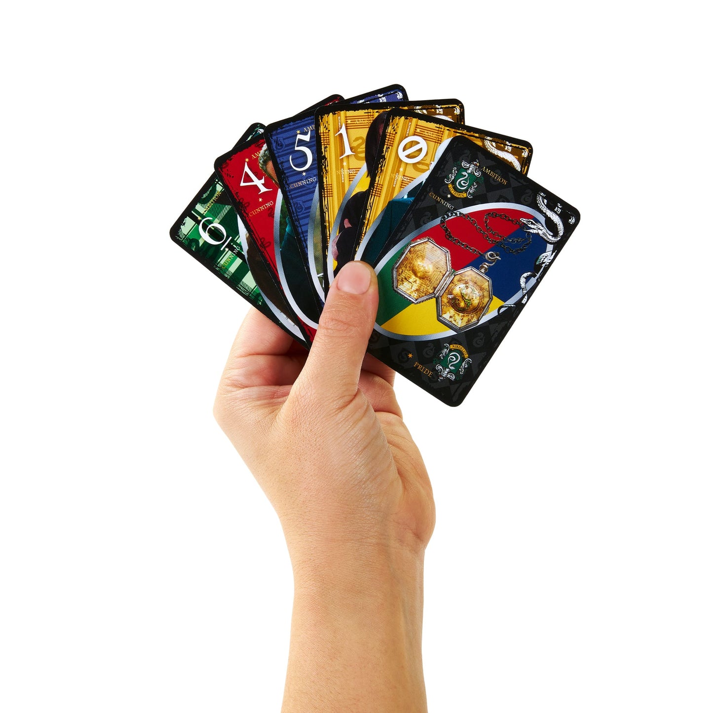 UNO Fandom Harry Potter Slytherin Game Deck - Bài Thẻ Board Game Phù Thuỷ - Mattel Creations - Hình ảnh bổ sung 6